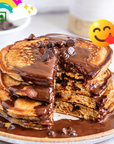 Whole Wheat Chocolate Pancakes 🥞